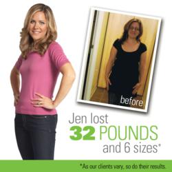 Woman who has lost weight with Herbal Magic